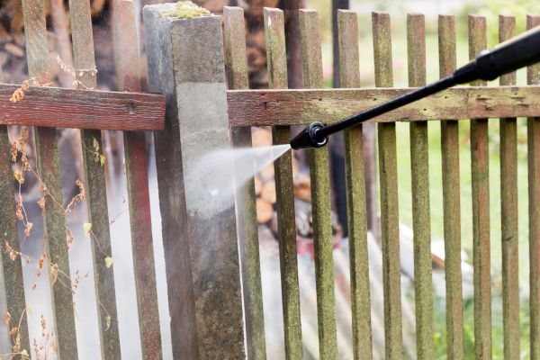 Fence Dirt Removal